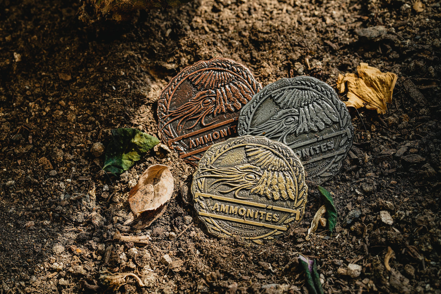 The Age of Dinosaurs Collectible Metal Coins