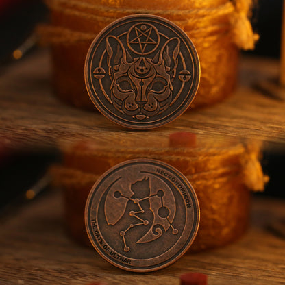Etches of Time Cthulhu Mythos Metal Coins