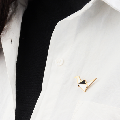 Fanli Enamel Pins "Paper Crane"