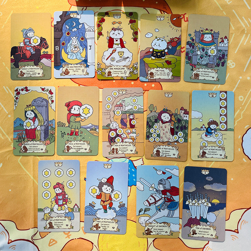 Cloud Rune Legend Tarot – Vermilion Collection