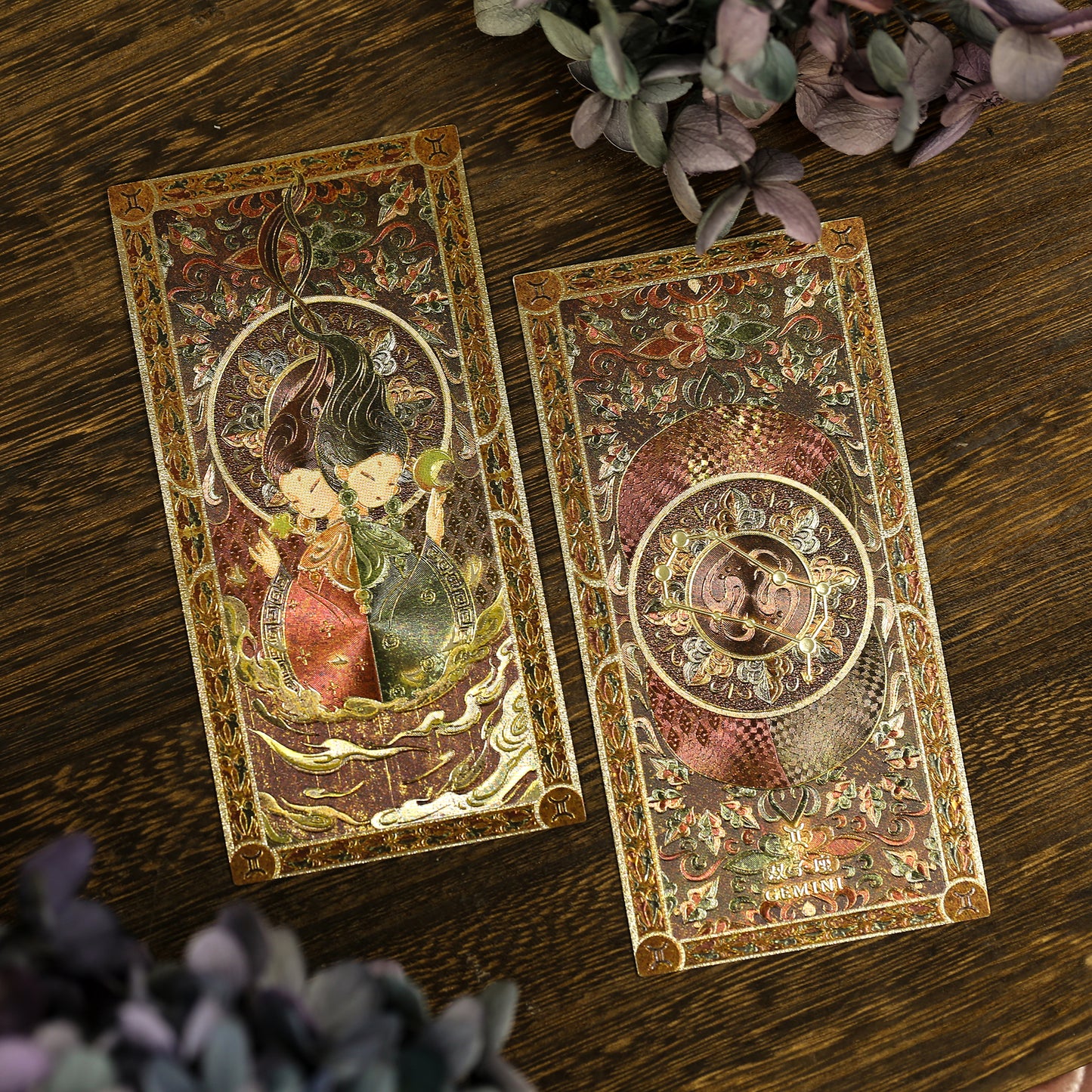 Yancai Zodiac Foil Bookmarks