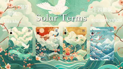 Solar Terms Playing Cards