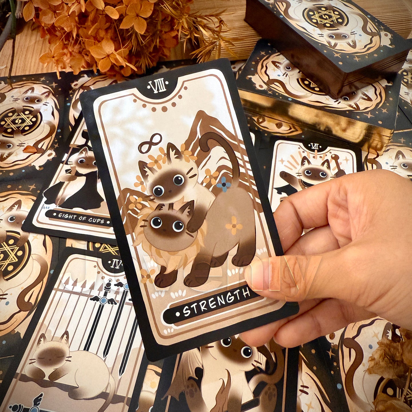 Mocha Siamese Tarot