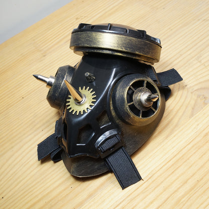 Handcrafted Steampunk Mask & Goggles "Master One"