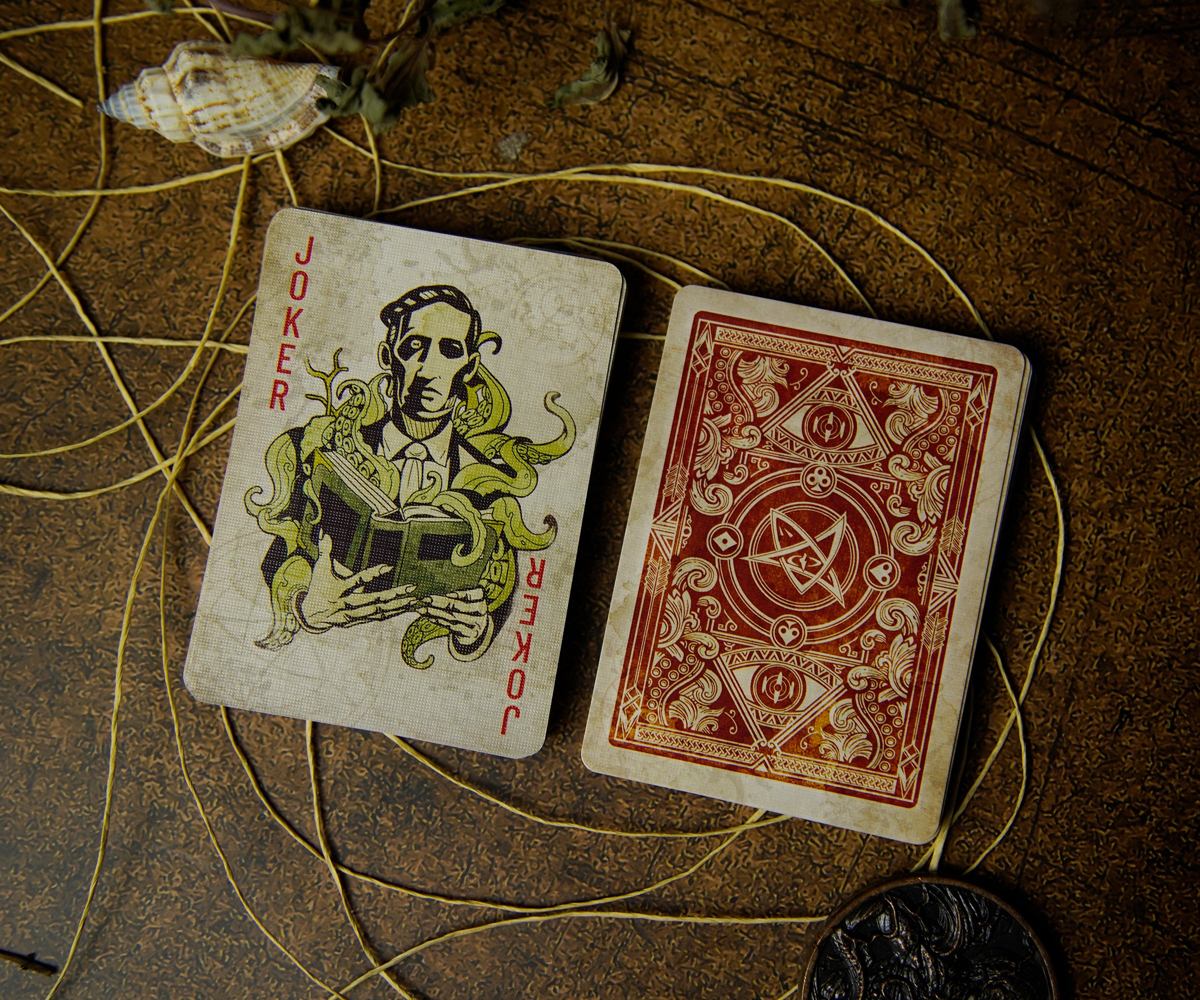 Great Old One Cthulhu Mythos Playing Cards Vermilion Collection