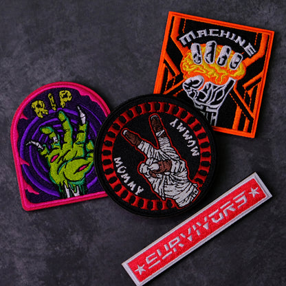 Doomsday Survivors Embroidered Patches