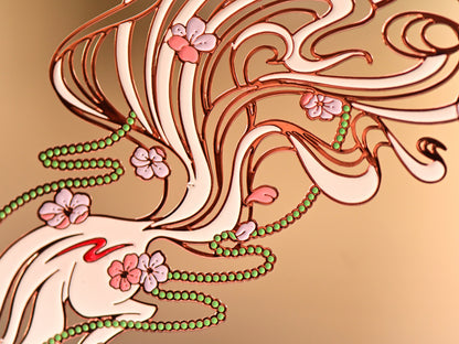 Auspicious Animal Metal Bookmarks (Nine-Tailed Fox)