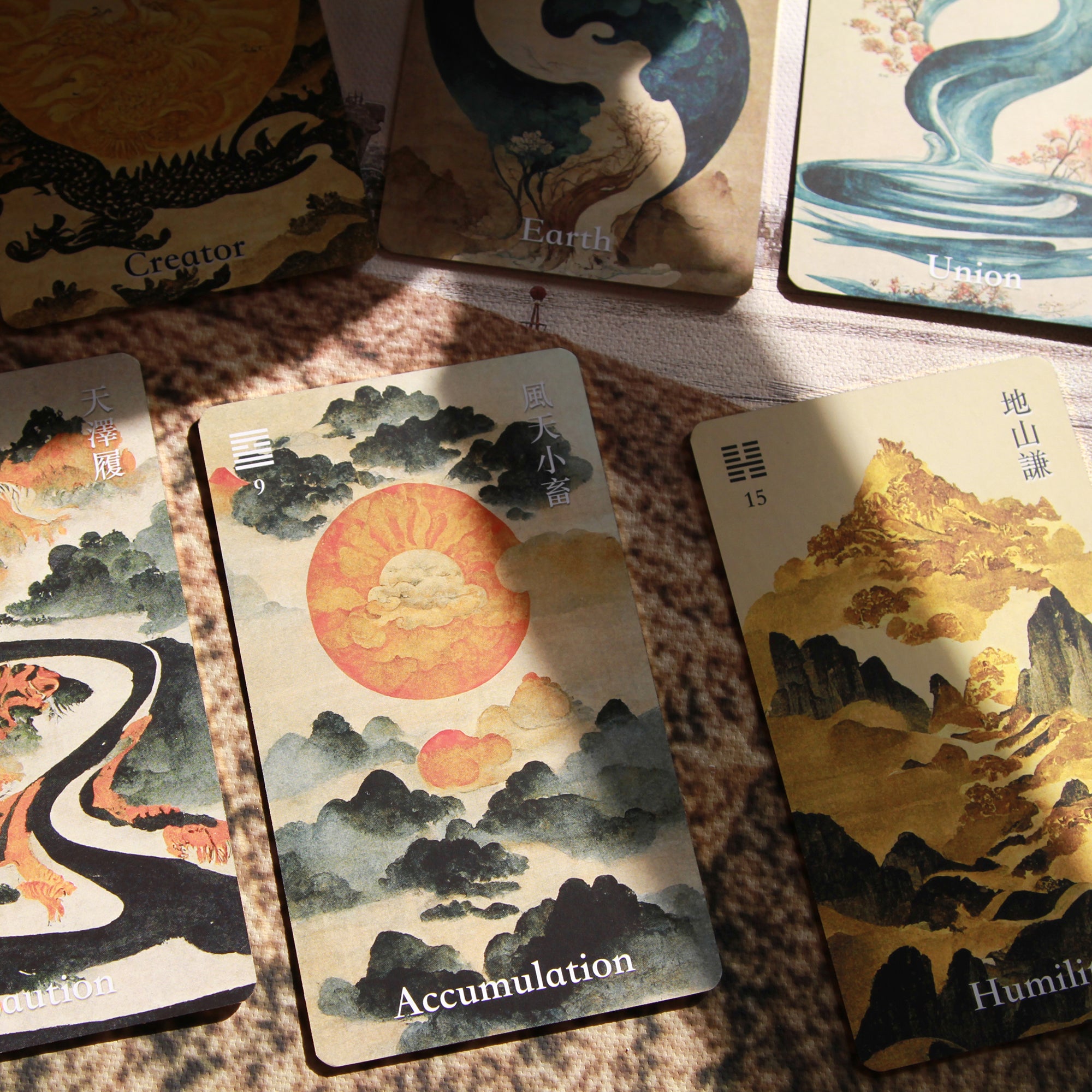 I-Ching Oracle (Change Tarot) – Vermilion Collection
