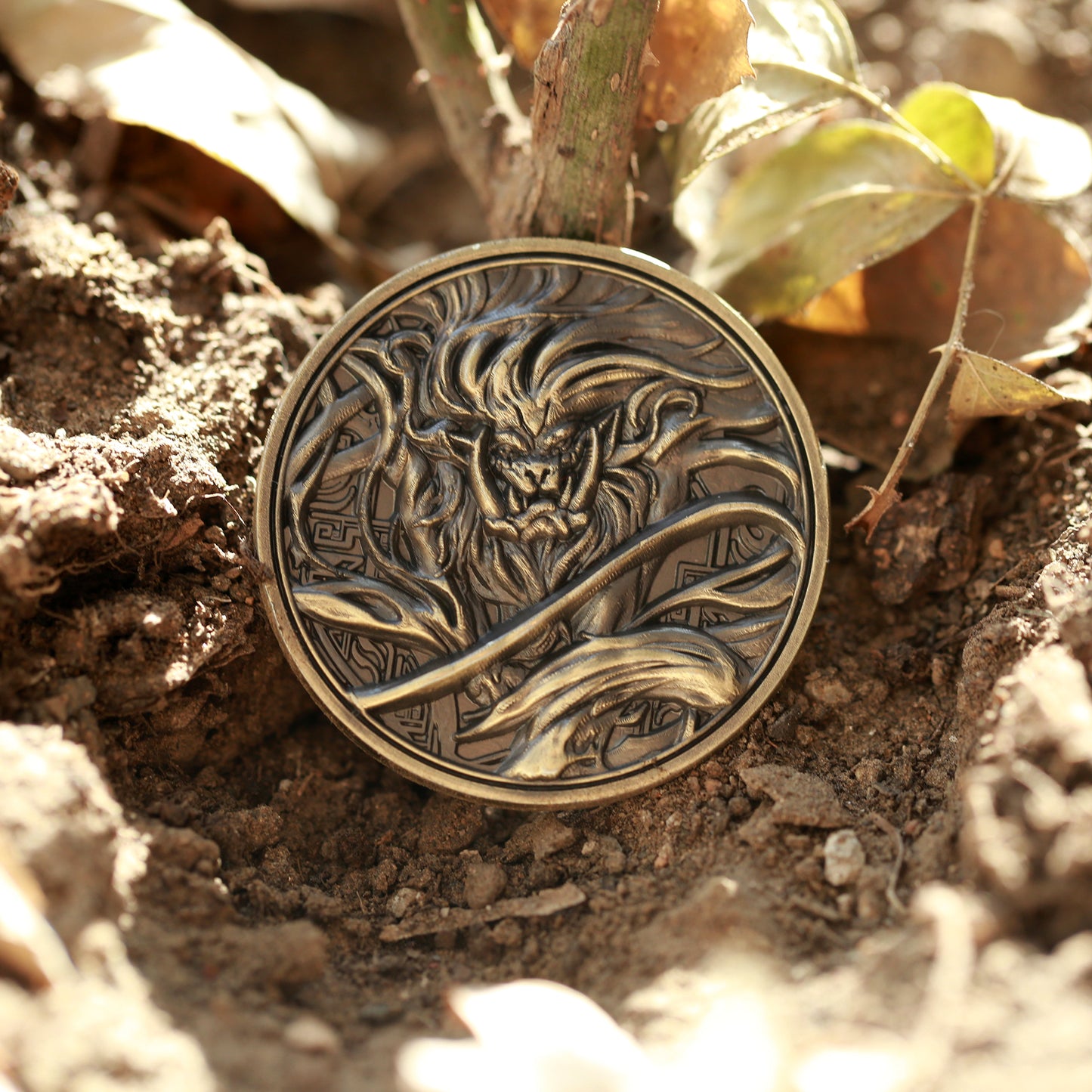 The Four Fiends in Chinese Mythology Collectible Metal Coins