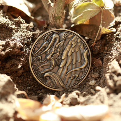 The Four Fiends in Chinese Mythology Collectible Metal Coins