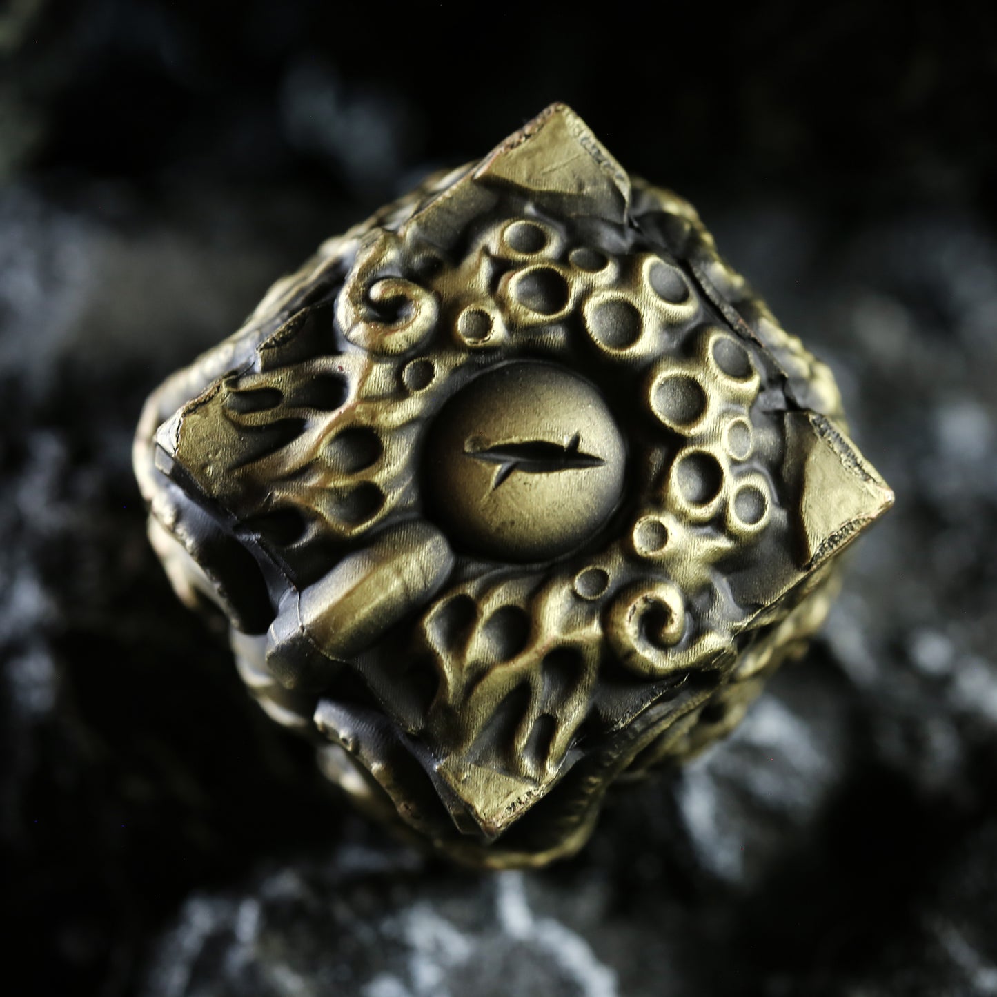 The Keeper of Arcane Lore Collectible Metal Dice