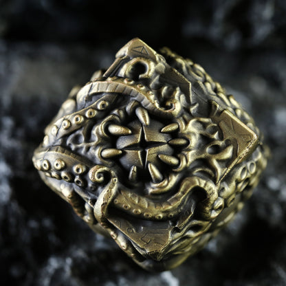 The Keeper of Arcane Lore Collectible Metal Dice