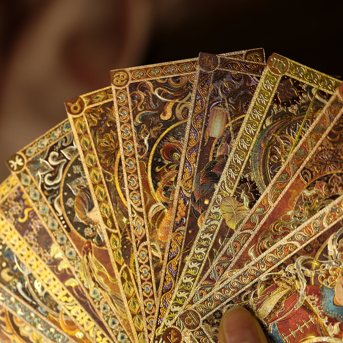 Yancai Zodiac Foil Bookmarks