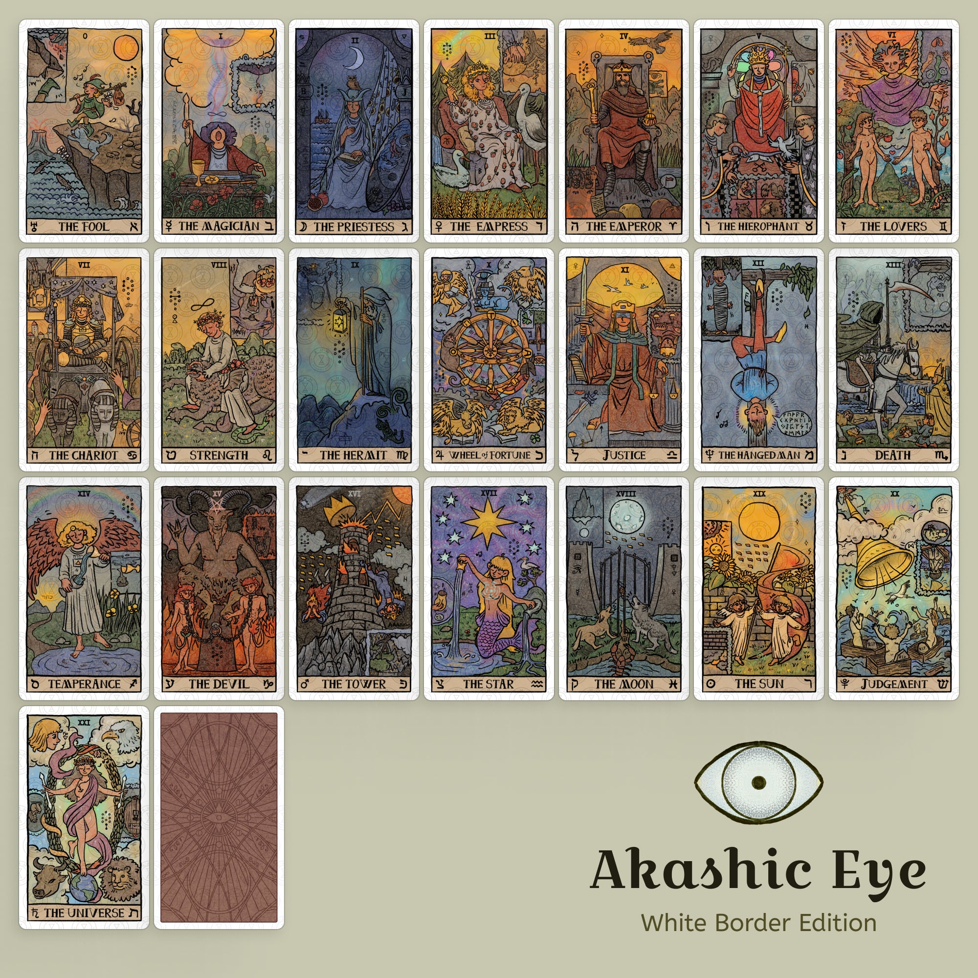 Akashic Eye Tarot – Vermilion Collection