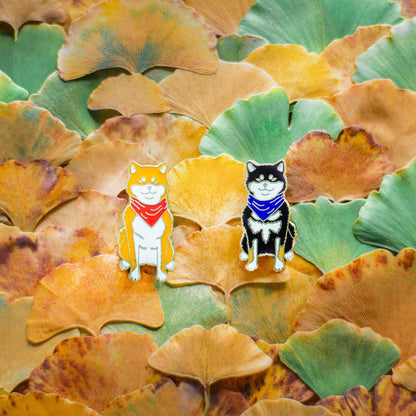 daparo Enamel Pins "Shiba Inu"