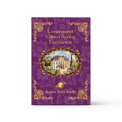 Gilded Spring Encounter Lenormand