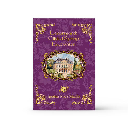 Gilded Spring Encounter Lenormand