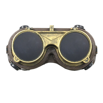 Handcrafted Steampunk Mask & Goggles "Good Neighbor"