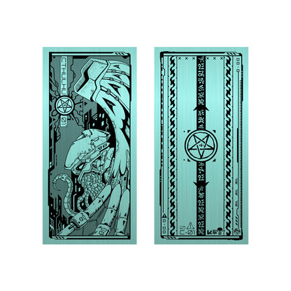 "Cthulhu 01" Cyberpunk Foil Bookmark