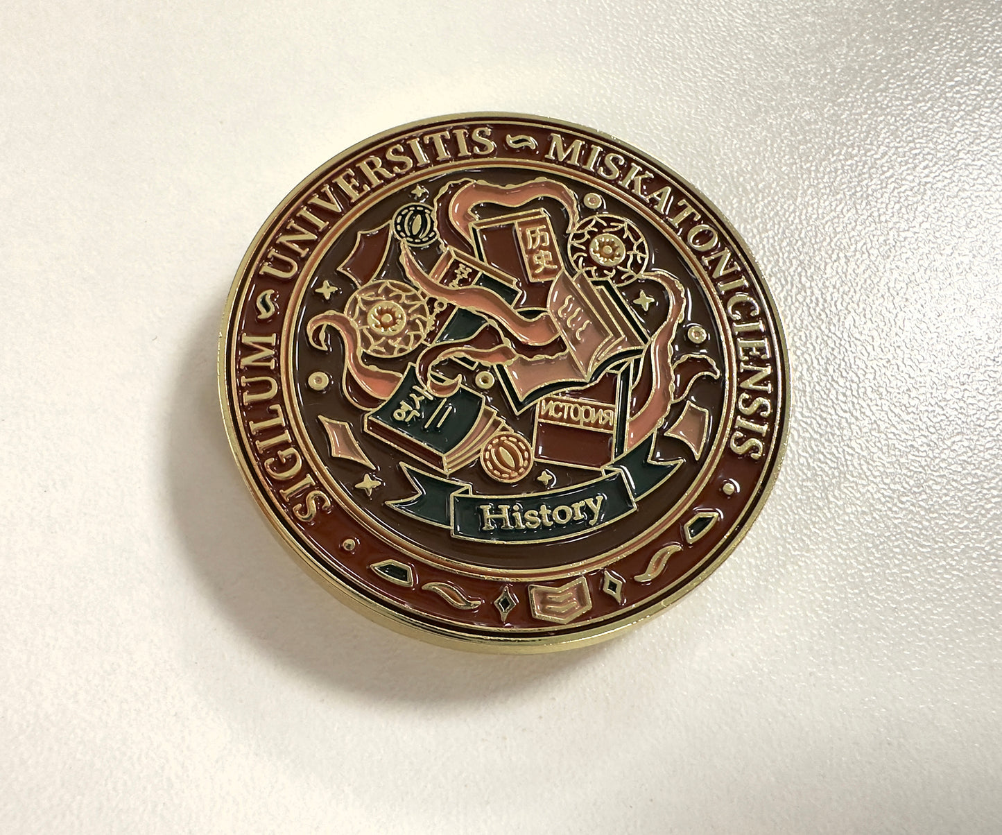 Miskatonic University Sigilum Cthulhu Magnetic Pins