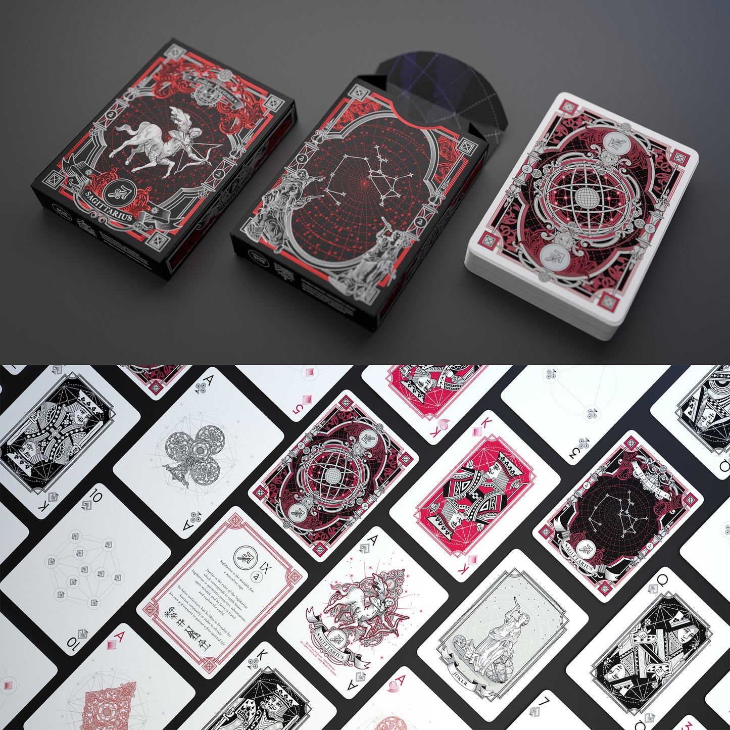 Zodiac Portents Playing Cards