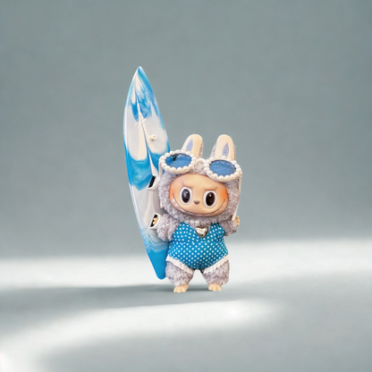 Handmade Clothes for Labubu & 15-17 cm Dolls "Wave Ready"