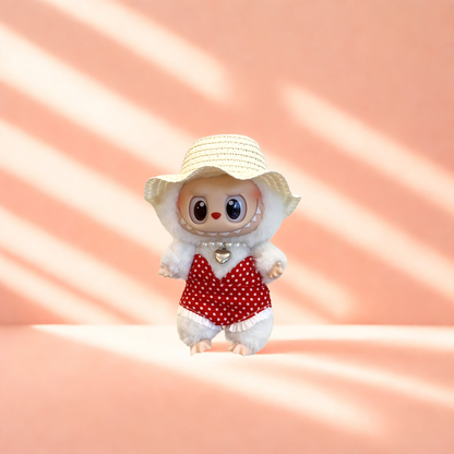 Handmade Clothes for Labubu & 15-17 cm Dolls "Wave Ready"