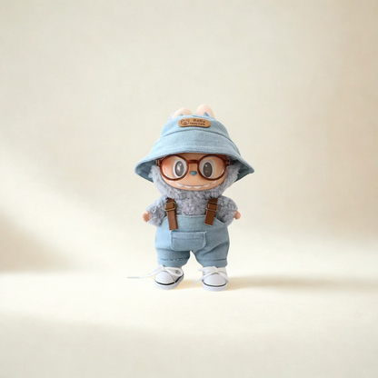 Handmade Clothes for Labubu & 15-17 cm Dolls "on/off Campus"