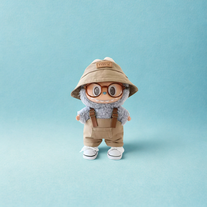 Handmade Clothes for Labubu & 15-17 cm Dolls "on/off Campus"