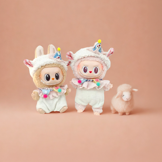 Handmade Clothes for Labubu & 15-17 cm Dolls "BaaQuack Up!"