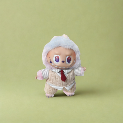 Handmade Clothes for Labubu & 15-17 cm Dolls "on/off Campus"