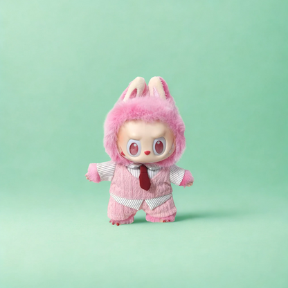 Handmade Clothes for Labubu & 15-17 cm Dolls "on/off Campus"