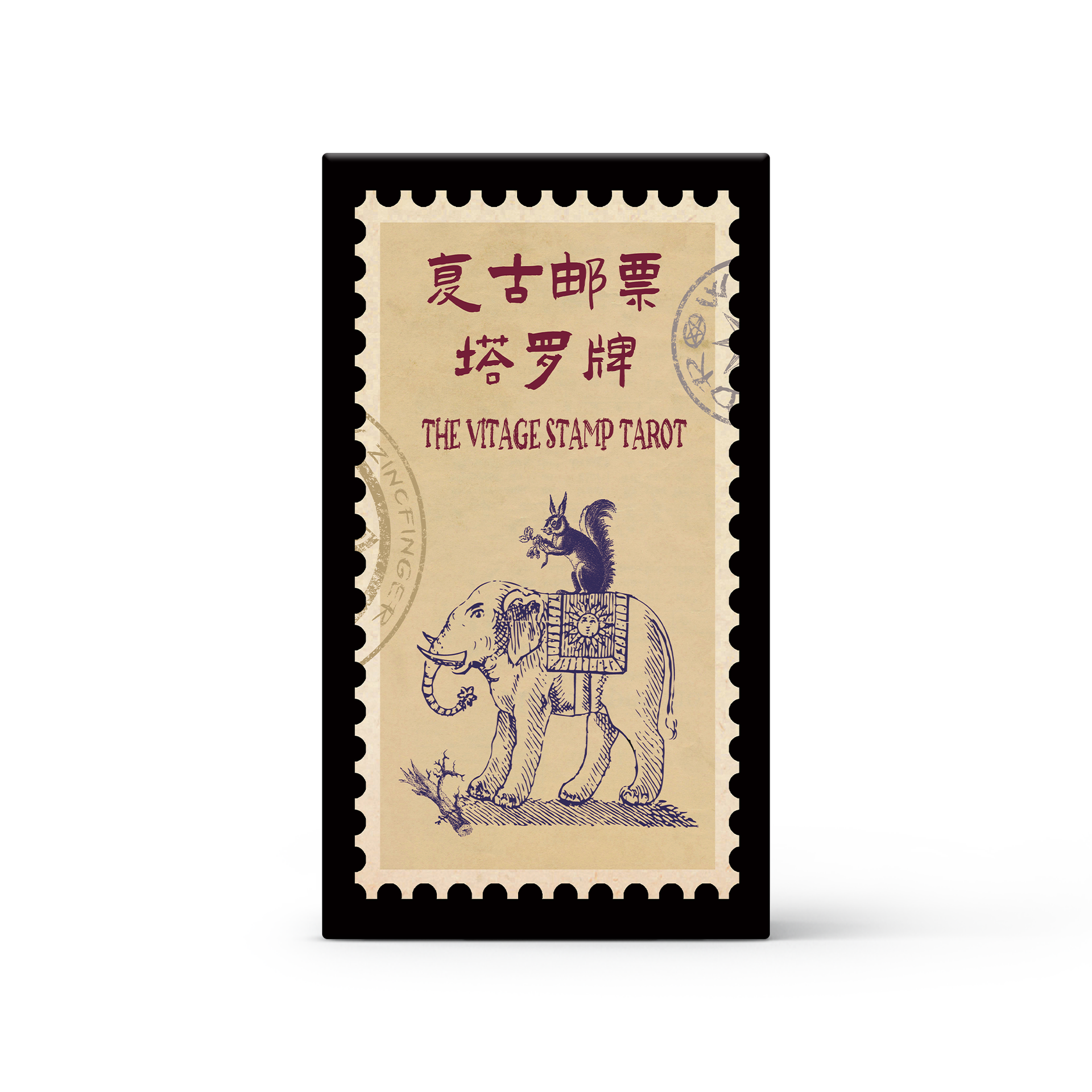 Vintage Stamp Tarot – Vermilion Collection