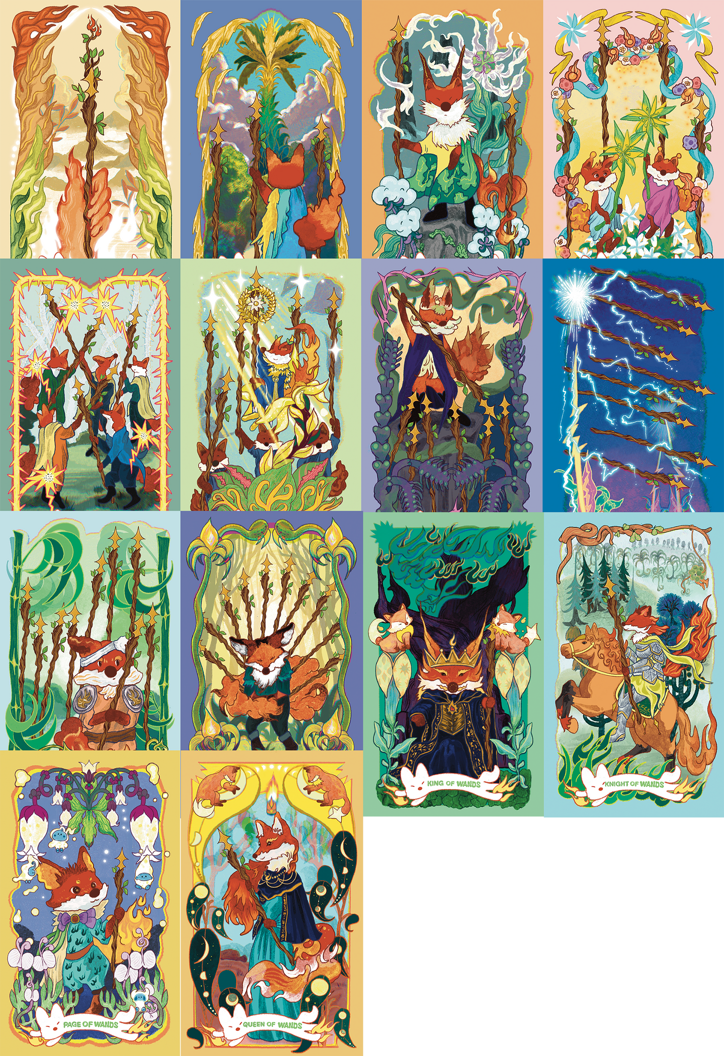 Exotic Flora Tarot