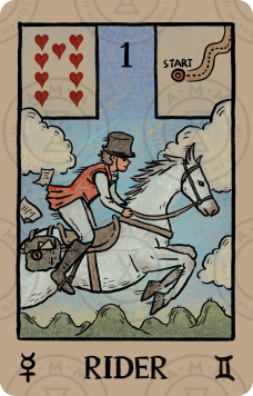 Akashic Eye Lenormand – Rider