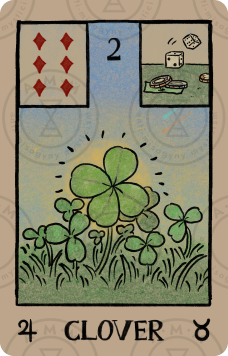 Akashic Eye Lenormand – Clover