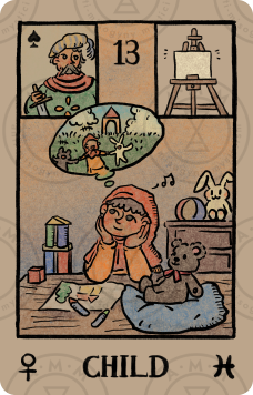 Akashic Eye Lenormand – Child