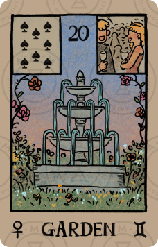 Akashic Eye Lenormand – Garden