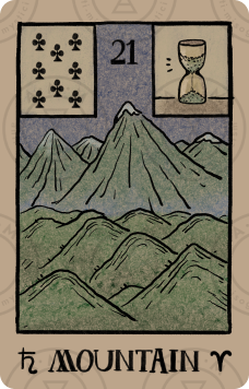 Akashic Eye Lenormand – Mountain