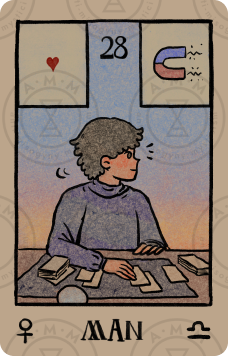 Akashic Eye Lenormand – Man