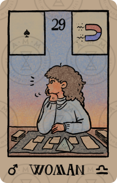 Akashic Eye Lenormand – Woman