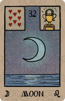 Akashic Eye Lenormand – Moon