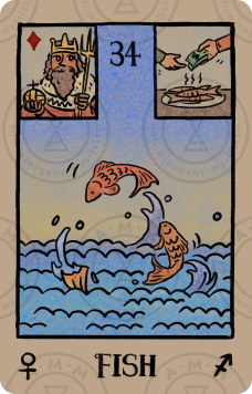 Akashic Eye Lenormand – Fish