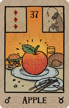 Akashic Eye Lenormand – Apple