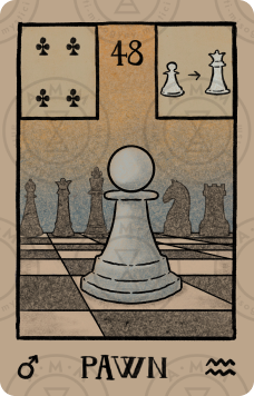 Akashic Eye Lenormand – Pawn