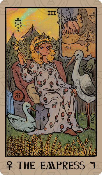 Akashic Eye Tarot – The Empress