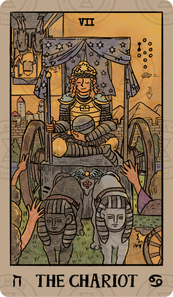 Akashic Eye Tarot – The Chariot