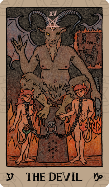 Akashic Eye Tarot – The Devil