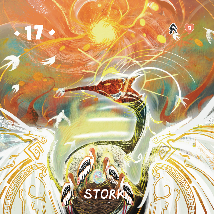 As We Wish Lenormand – Stork