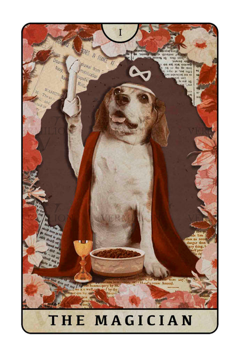 Beagle Dogs Tarot – The Magician